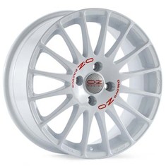 OZ SUPERTURISMO WRC WHITE RED LETTERING
