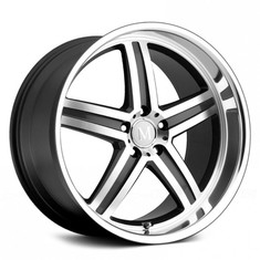 MANDRUS MANNHEIM GUNMETAL MIRROR CUT FACE И LIP