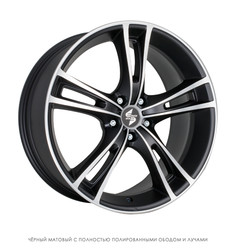 Eta Beta ROCHEL MATT BLACK POLISH