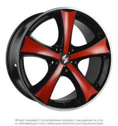 Eta Beta TETTSUT BLACK+M203 (MATTE RED METALLIC)