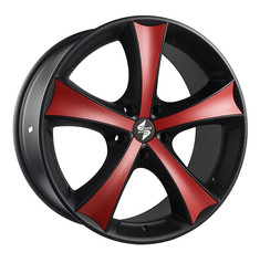 Eta Beta TETTSUT SHINY BLACK POLISH+G13 (GLOSS HOTROD RED)