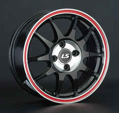 LS wheels LS204 BKCRL