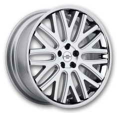 REDBOURNE Hampshire SILVER MACHINE FACE CHROME LIP