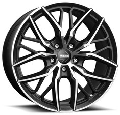 MOMO SPIDER MATT BLACK-POLISHED