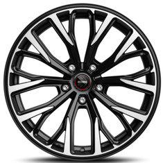 MOMO RF-02 MATT BLACK-POLISHED