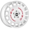 Rally Racing RACE WHITE RED LETTERING