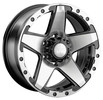 LS wheels LS 1284 BKF
