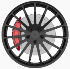 VISSOL F-3117 GLOSS BLACK