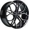 FA8534 GLOSS BLACK MACHINED FACE